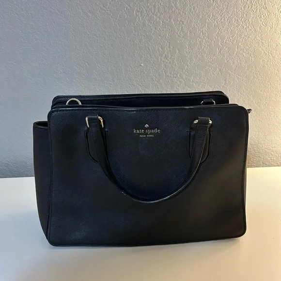 Kate Spade Black Satchel Bag - Picture 1 of 6